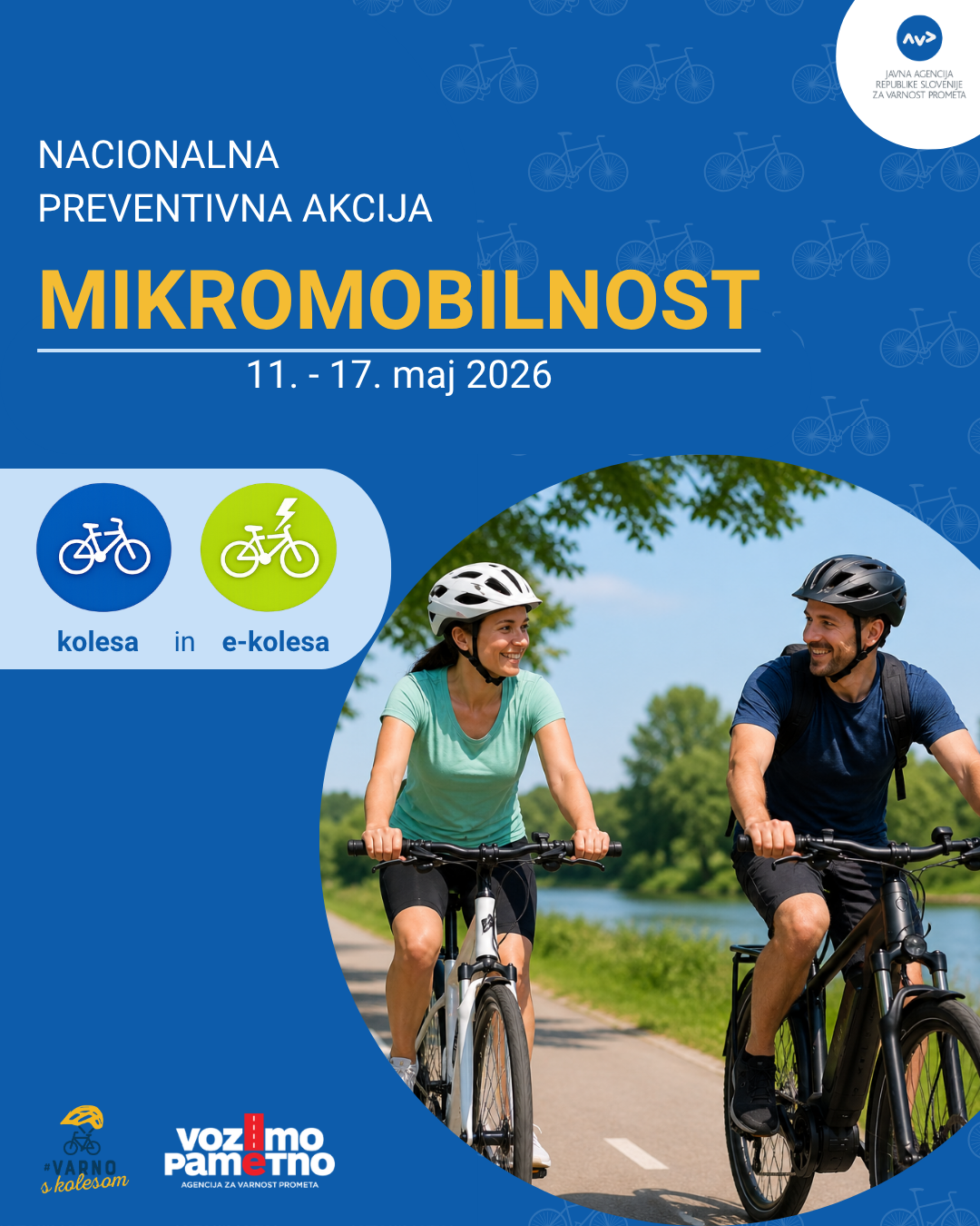Dekorativna grafika Nacionalnega programa Mikromobilnost